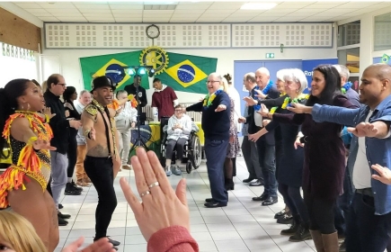 Notre action Brésilienne a été une soirée mémorable  de partage, de solidarité et de convivialité. Vivement l'année prochaine !